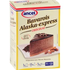 ANCEL Préparation bavarois Alaska-Express Chocolat 1 kg New