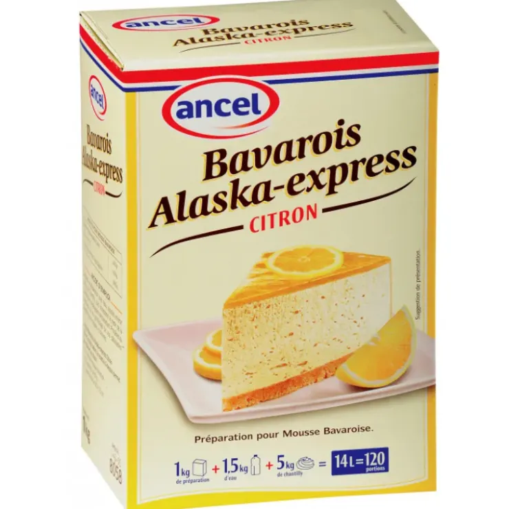 ANCEL Préparation bavarois Alaska-Express Citron 1 kg New