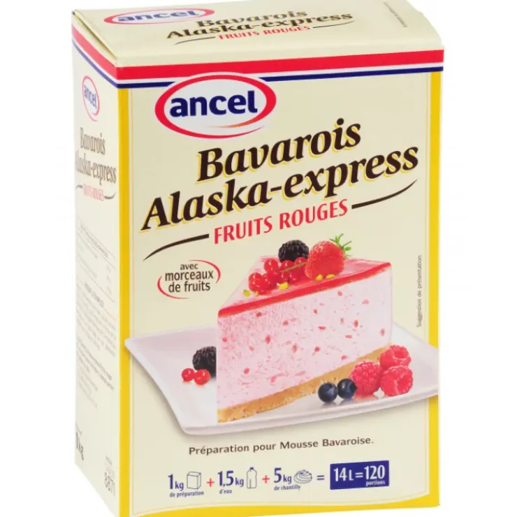 ANCEL Préparation bavarois Fruits des bois 1 kg Alaska-Express Best