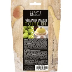PATISDECOR Préparation Bavarois Gel Poire 100 g Patisdécor Outlet