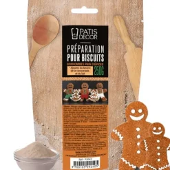 PATISDECOR Préparation Biscuit Pain d'Epices 250 g Patisdécor