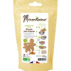 MIRONTAINE Préparation Biscuit Pain d'Épice Bio 280 g Best