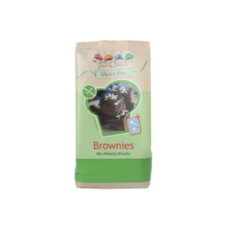 FUNCAKES Préparation Brownie Sans Gluten 500 g Discount