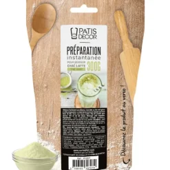 PATISDECOR Préparation Instantanée pour Chaï Latte Thé Vert 300 g Patisdécor Discount