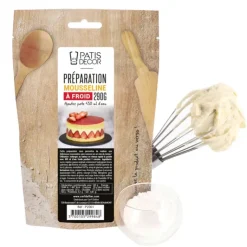 PATISDECOR Préparation Mousseline à Froid 290 g Patisdécor New