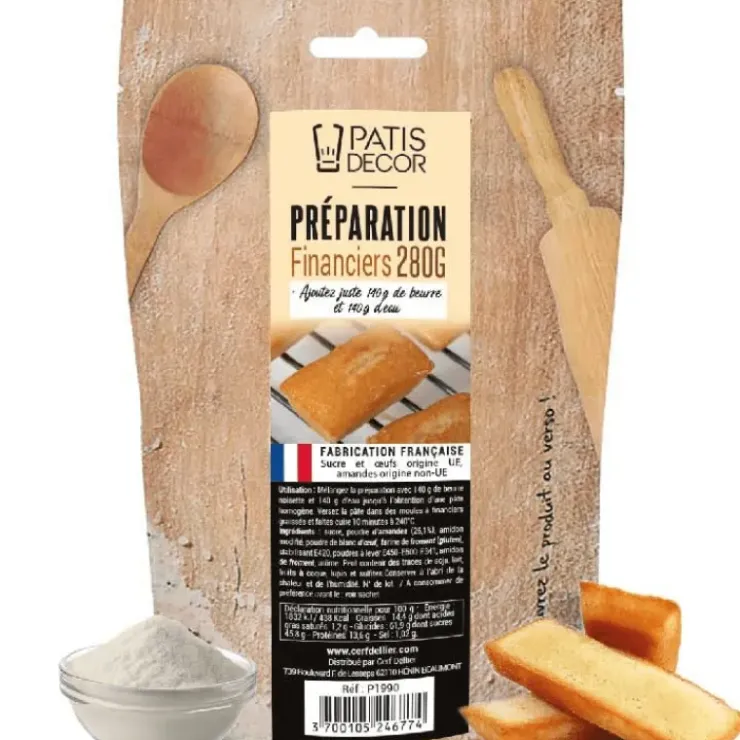 PATISDECOR Préparation pour Financiers 280 g Patisdécor Sale