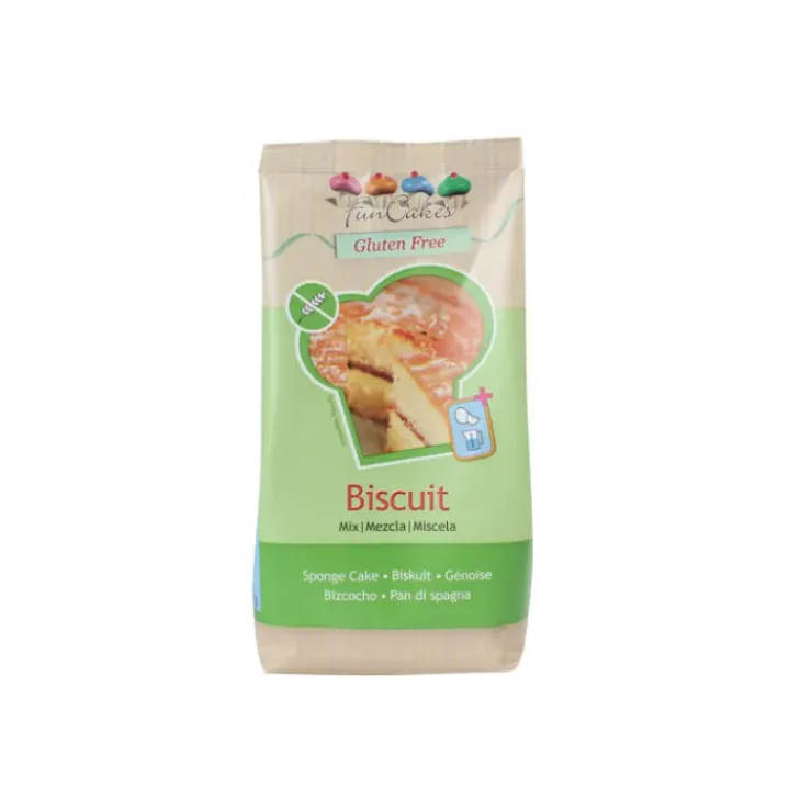 FUNCAKES Préparation pour Sponge Cake Sans Gluten 500 g Outlet
