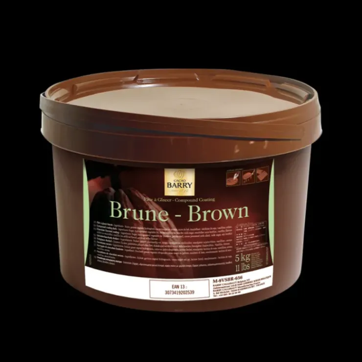 BARRY Pâte à Glacer Brune 5 kg Hot