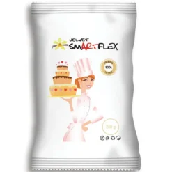 SMARTFLEX Pâte à Sucre Blanc Vanille Velvet 250g Discount