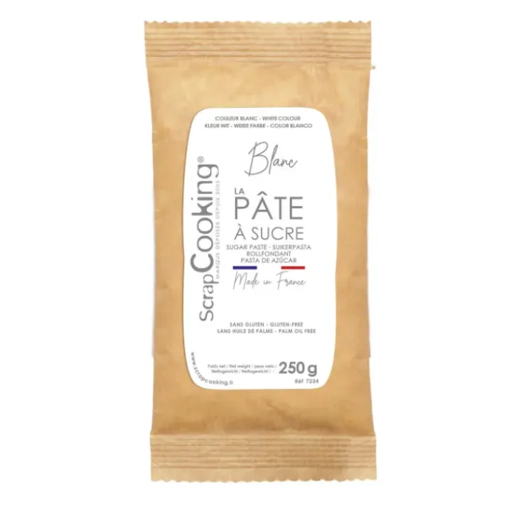 SCRAPCOOKING Pâte à Sucre Blanche 250 g Discount
