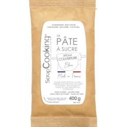 SCRAPCOOKING Pâte à Sucre Blanche Spéciale Couverture 400g Clearance