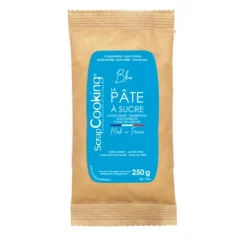 SCRAPCOOKING Pâte à Sucre Bleu 250 g