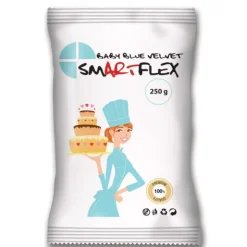 SMARTFLEX Pâte à Sucre Bleu Baby Blue Velvet 250g Clearance