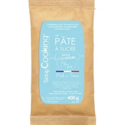 SCRAPCOOKING Pâte à Sucre Bleu Ciel Spéciale Couverture 400g Outlet