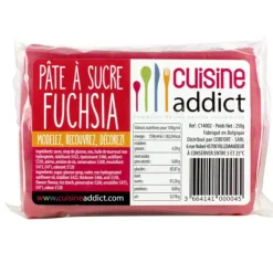 CUISINEADDICT Pâte à Sucre Fuchsia 250g Sale