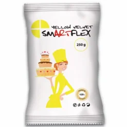 SMARTFLEX Pâte à Sucre Jaune Yellow Velvet 250g Discount