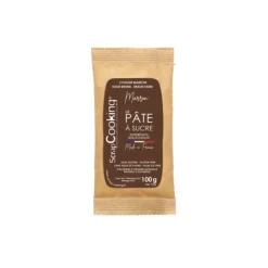 SCRAPCOOKING Pâte à Sucre Marron 100 g Discount