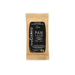 SCRAPCOOKING Pâte à Sucre Noir 100 g Outlet