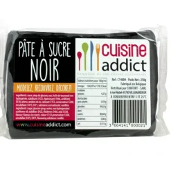 CUISINEADDICT Pâte à Sucre Noir 250g Online