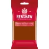 RENSHAW Pâte à Sucre Pro Marron Foncé 250g
