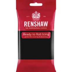 RENSHAW Pâte à Sucre Pro Noir 250g Sale