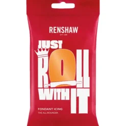 RENSHAW Pâte à Sucre Pro Orange 250g New