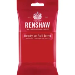 RENSHAW Pâte à Sucre Pro Rouge 250g Outlet