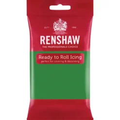 RENSHAW Pâte à Sucre Pro Vert 250g Hot