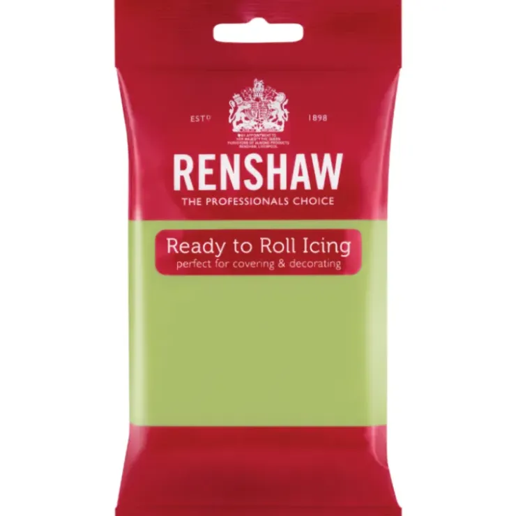 RENSHAW Pâte à Sucre Pro Vert Pastel 250g
