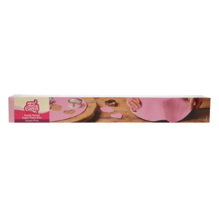 FUNCAKES Pâte à Sucre Prête à Dérouler Rose Pâle 430 g Outlet