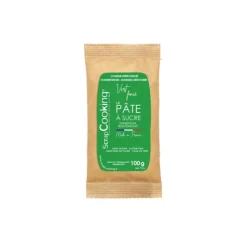 SCRAPCOOKING Pâte à Sucre Vert Foncé 100 g New
