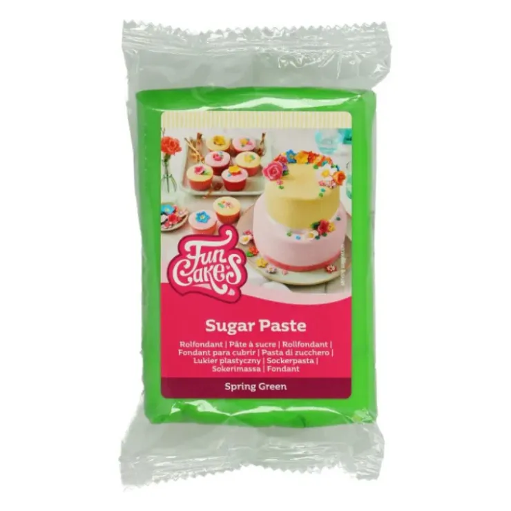 FUNCAKES Pâte à Sucre Vert Printemps 250g Online