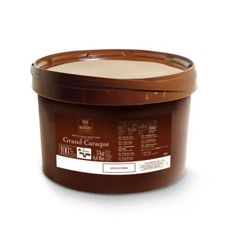 BARRY Pâte de Cacao Grand Caraque Pistoles 3 kg Clearance
