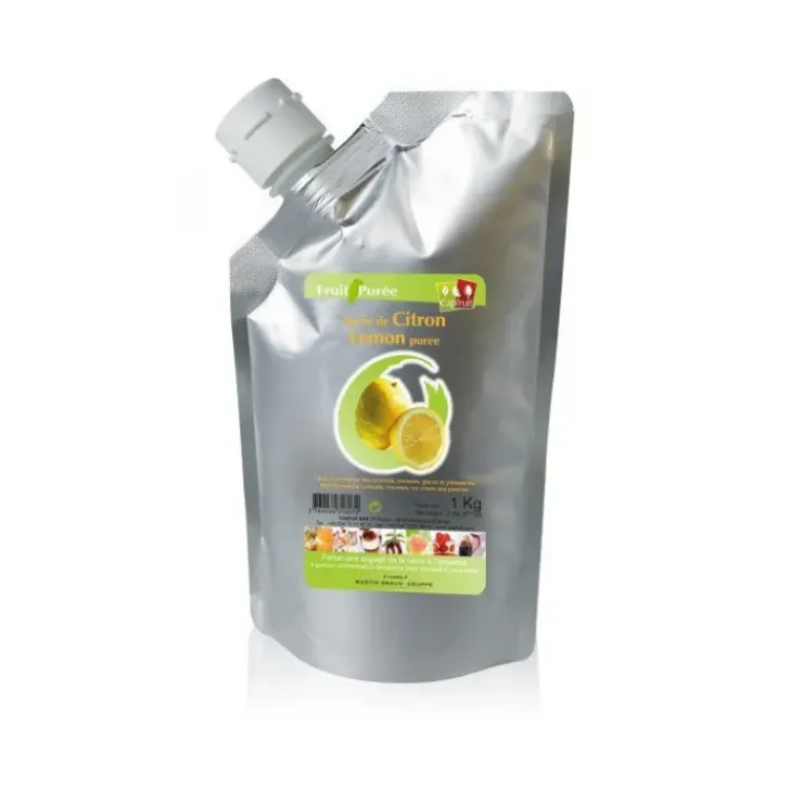 CAPFRUIT Purée de Citron Jaune 1kg