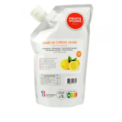 FRUITS ROUGES & CO Purée de Citron Jaune 1kg Online