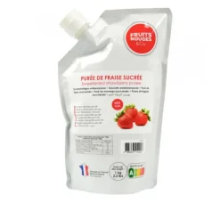 FRUITS ROUGES & CO Purée de Fraise 1kg Discount