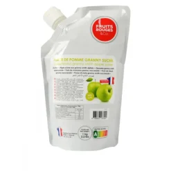 FRUITS ROUGES & CO Purée de Pomme Verte Granny Smith 1kg Hot