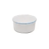 DIGOIN - SARREGUEMINES Ramequin 10 cm Porcelaine Blanche granitée New