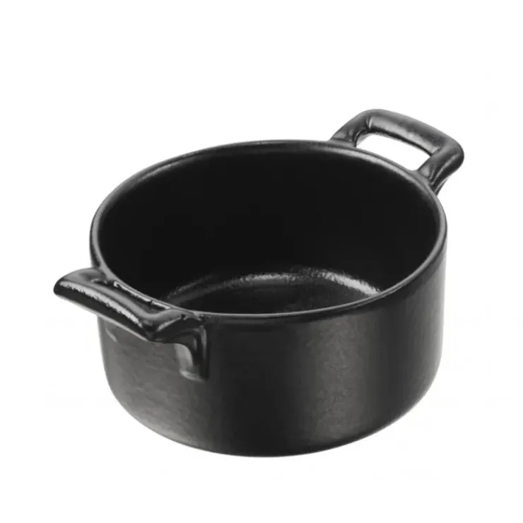 REVOL Ramequin Rond Noir Ø7,2 cm Belle Cuisine Clearance