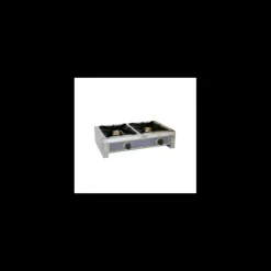 ROLLER GRILL Réchaud Traiteur à Gaz 2 Feux 12 kW Clearance