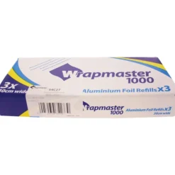 WRAPMASTER Recharge Film Aluminium x3 Devidoir 1000 Best