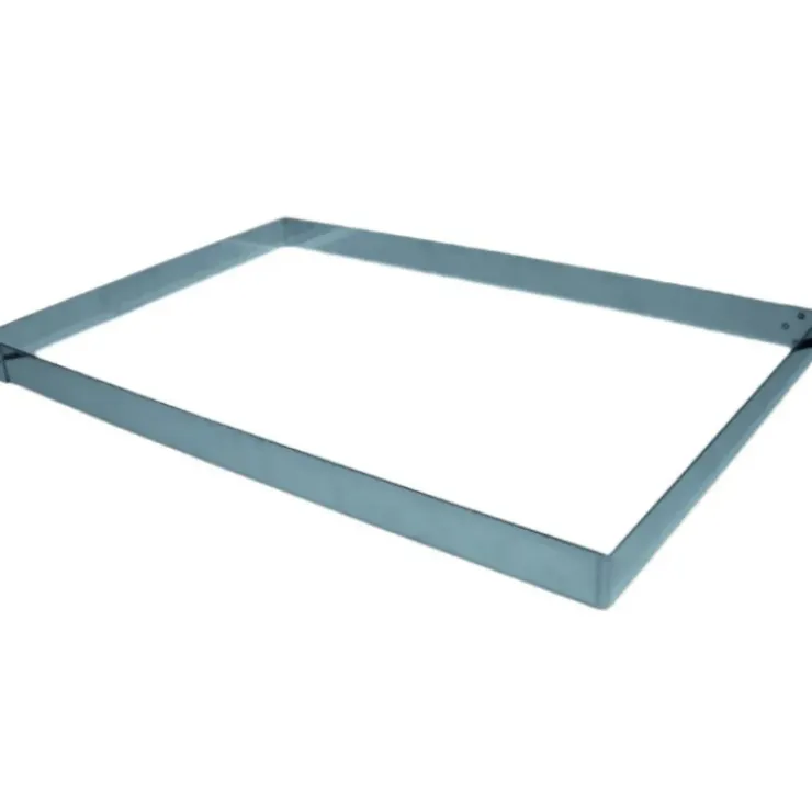 MALLARD FERRIERE Rectangle Inox sans fond 49,5 x 29 cm H.3,5 cm Online