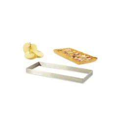 DE BUYER Rectangle perforé 28 x 11 cm de L'école Valrhona par Discount