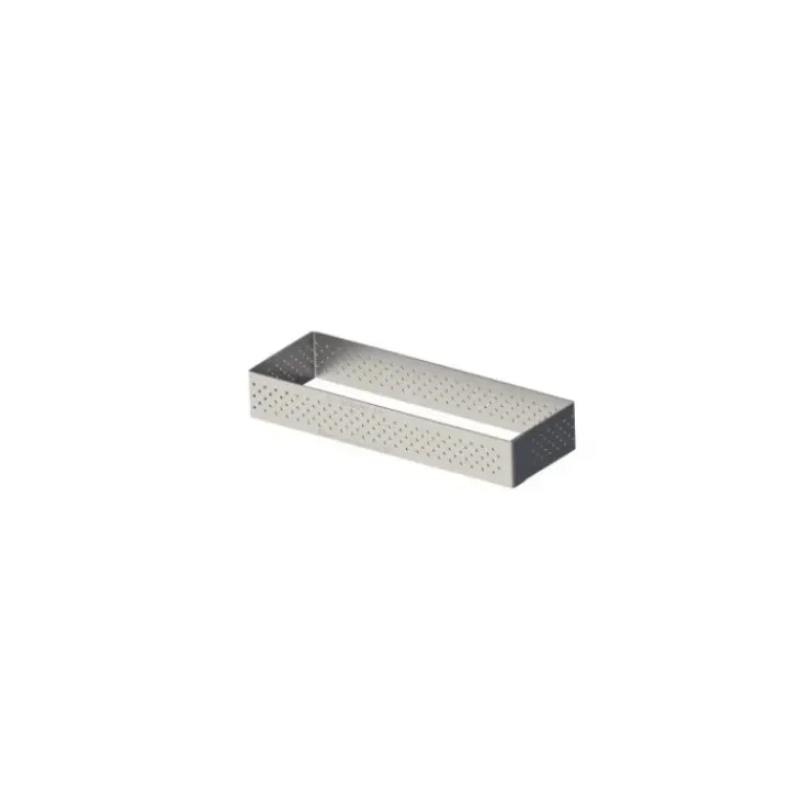 DE BUYER Rectangle perforé 25 x 8 cm de L'école Valrhona par Clearance