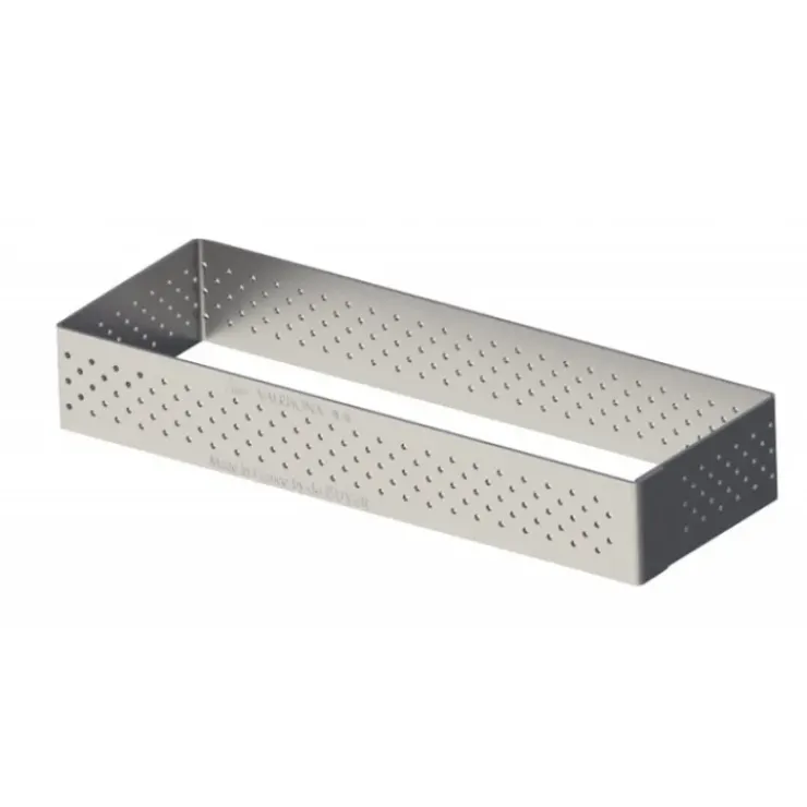DE BUYER Rectangle perforé 12 x 4 cm de L'école Valrhona par Online