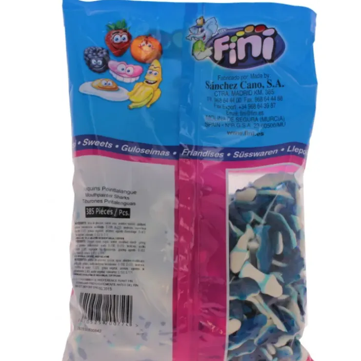 FINI Requins Peintlalangue x 385 - Bonbons Halal Discount