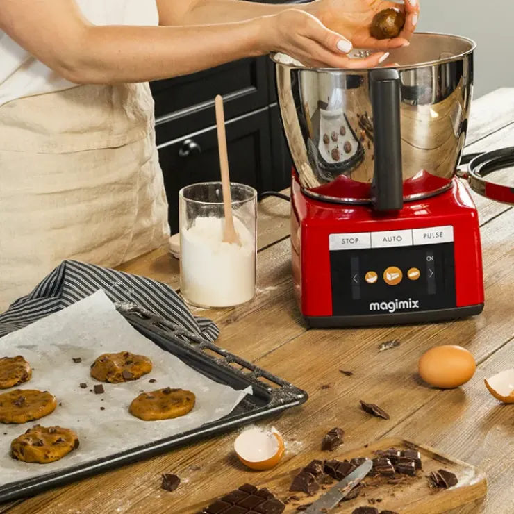 MAGIMIX Robot Cuiseur Multifonction Cook Expert Rouge Best
