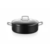 LE CREUSET Rondeau avec Couvercle 28 cm Anti-Adhérent Les Forgées Discount