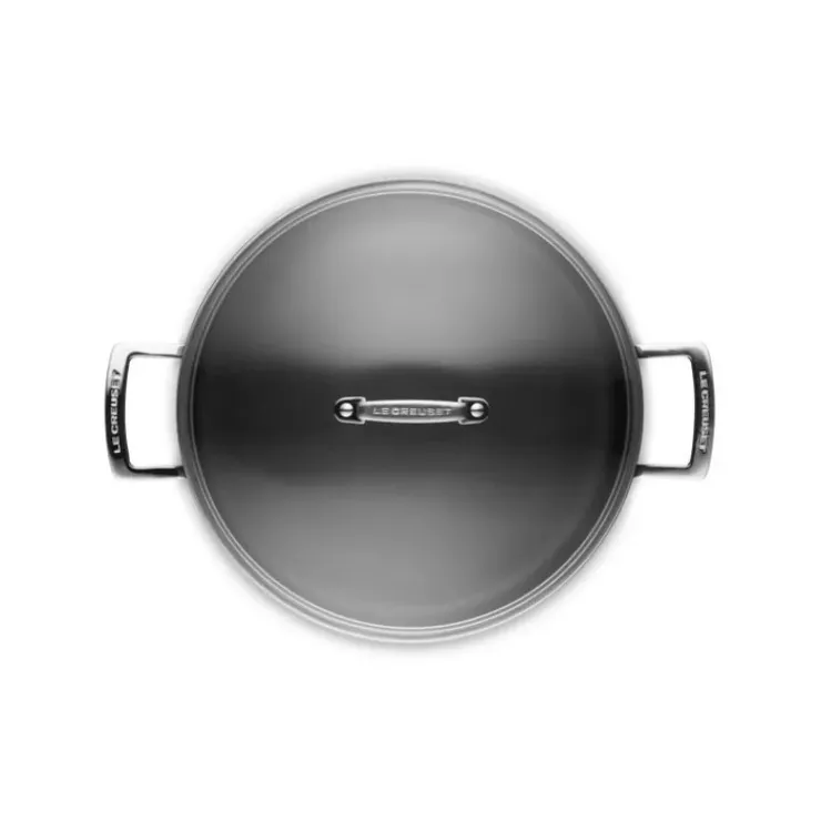 LE CREUSET Rondeau avec Couvercle 30 cm Anti-Adhérent Les Forgées New