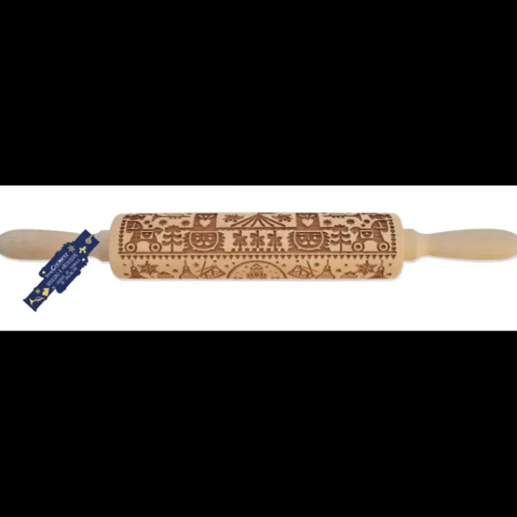 SCRAPCOOKING Rouleau à Pâtisserie Motif Casse Noisette 39 cm Clearance